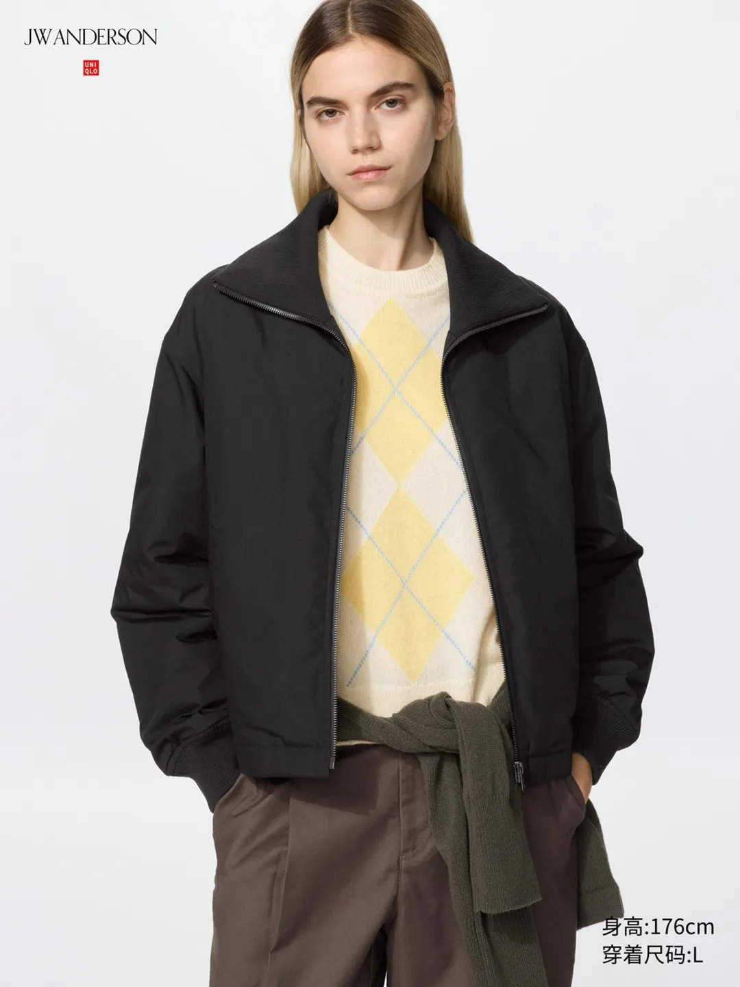 Короткая утепленная куртка, Uniqlo