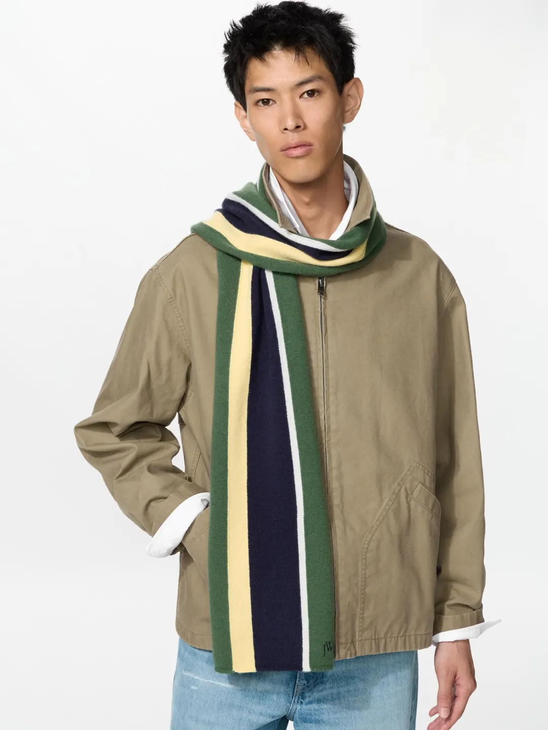 Шарф из шерсти и кашемира, Uniqlo