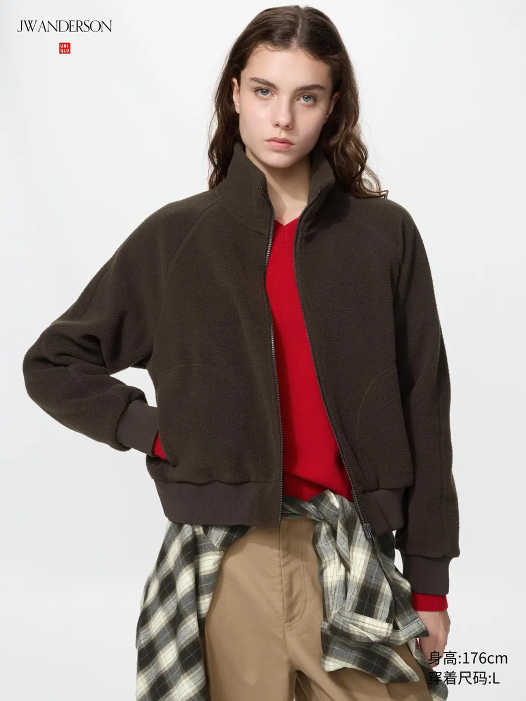 Короткая флисовая куртка, Uniqlo