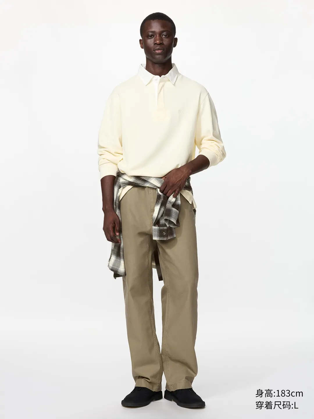 Поло с длинными рукавами, Uniqlo