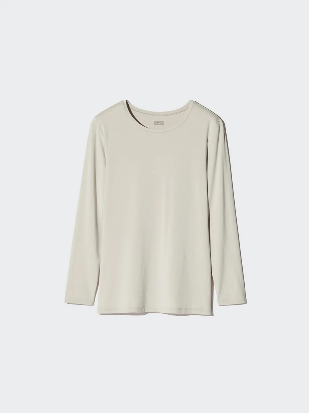Лонгслив HEATTECH с круглым вырезом, Uniqlo
