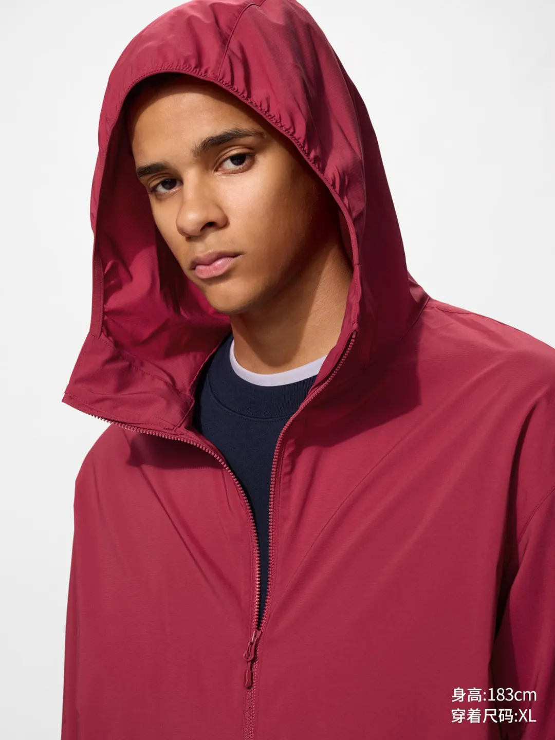Компактная куртка с капюшоном и защитой от ультрафиолета, Uniqlo