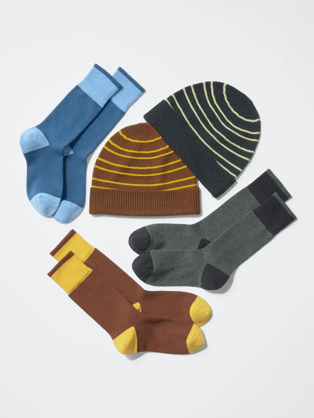 Вязаная шапка HEATTECH, Uniqlo