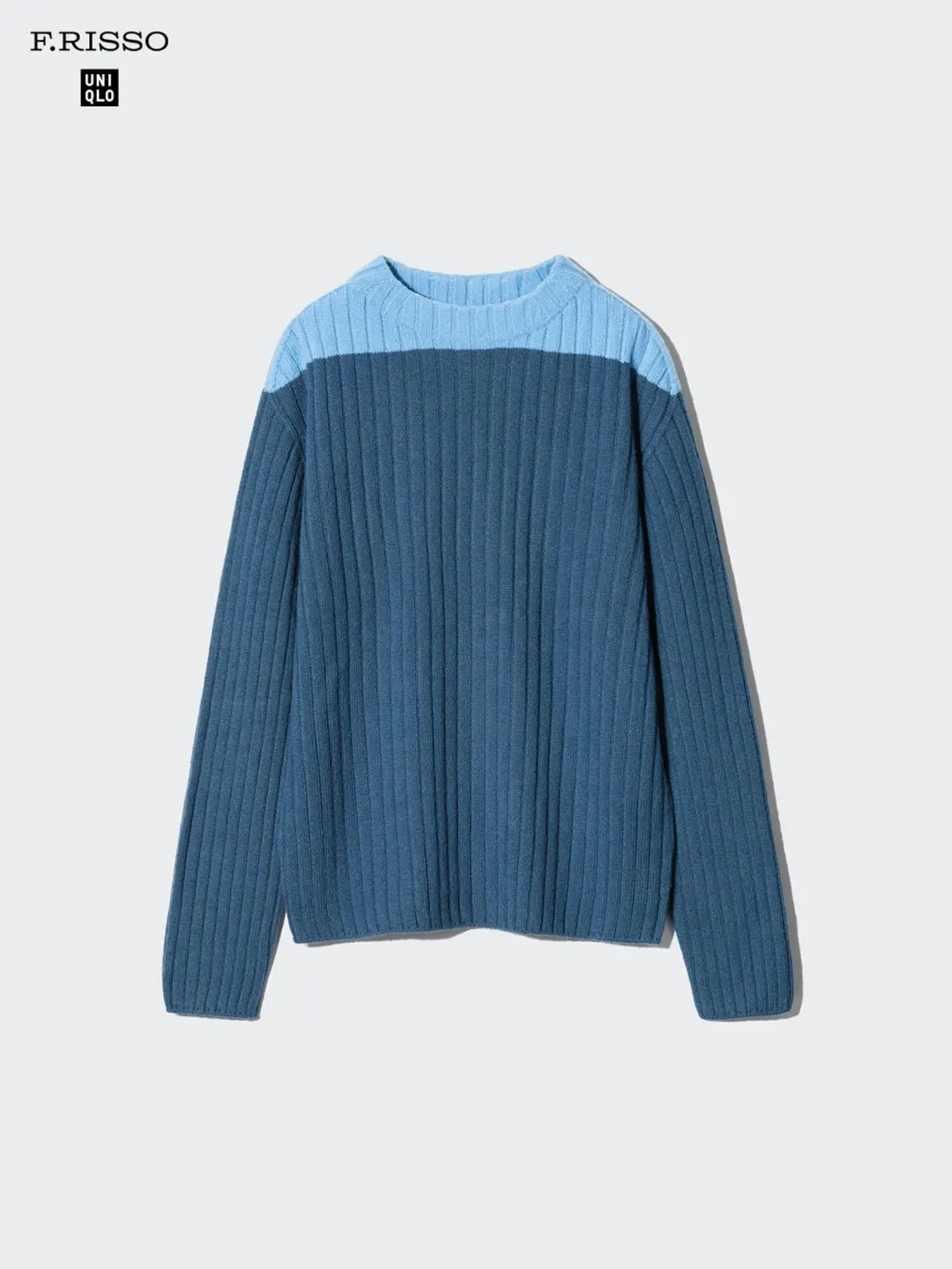 Свитер 3D с вырезом лодочкой, Uniqlo