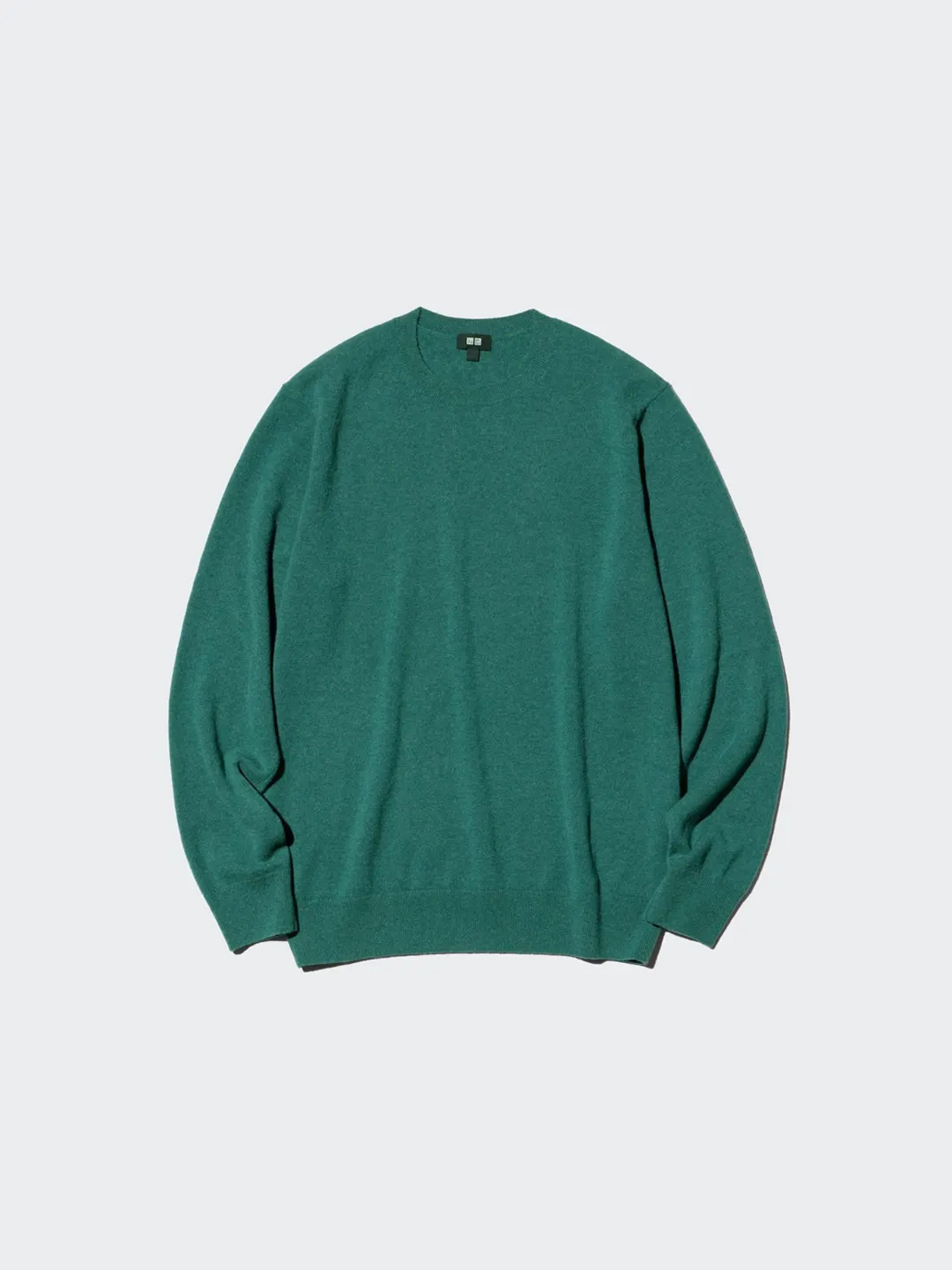 Джемпер из кашемира с круглым вырезом, Uniqlo