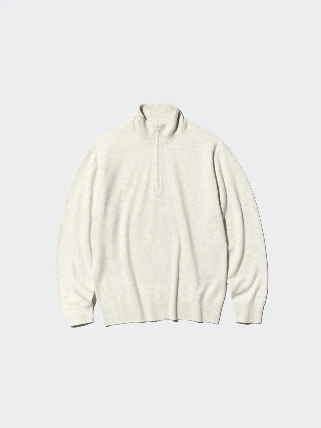 Джемпер из кашемира на короткой молнии, Uniqlo