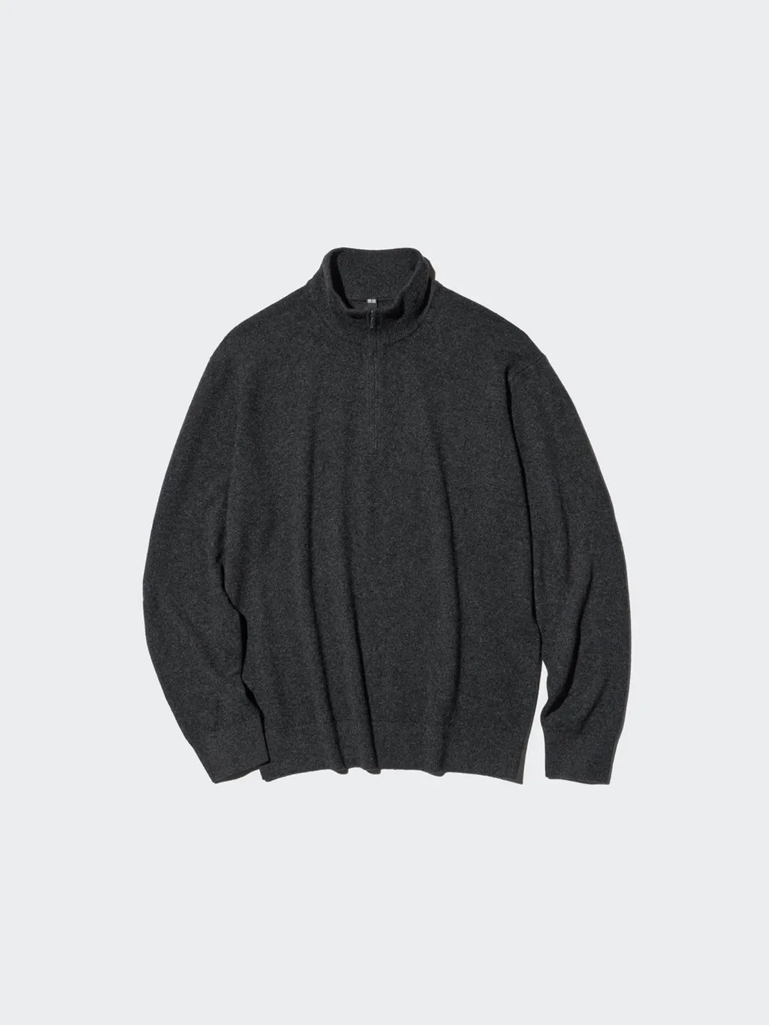 Джемпер из кашемира на короткой молнии, Uniqlo