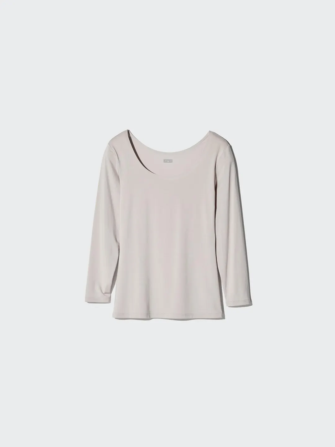 Футболка HEATTECH с U-образным вырезом и рукавами 7/8, Uniqlo