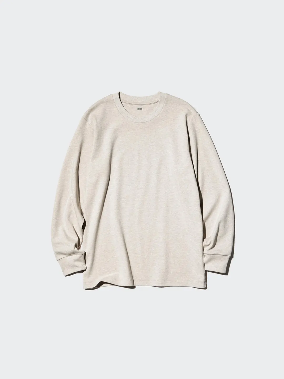 Мягкий лонгслив с круглым вырезом, Uniqlo