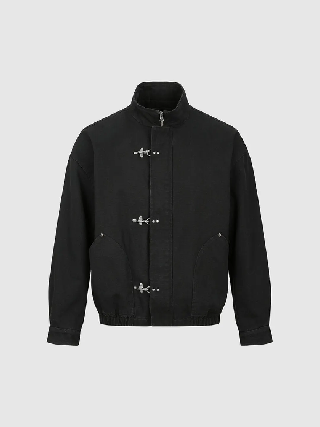 Куртка карго Oatmeal Grey на пуговицах+, Urban Revivo