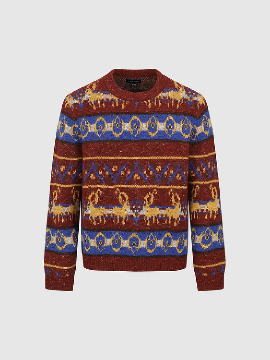 Свитер с жаккардовым узором Fair Isle, Urban Revivo