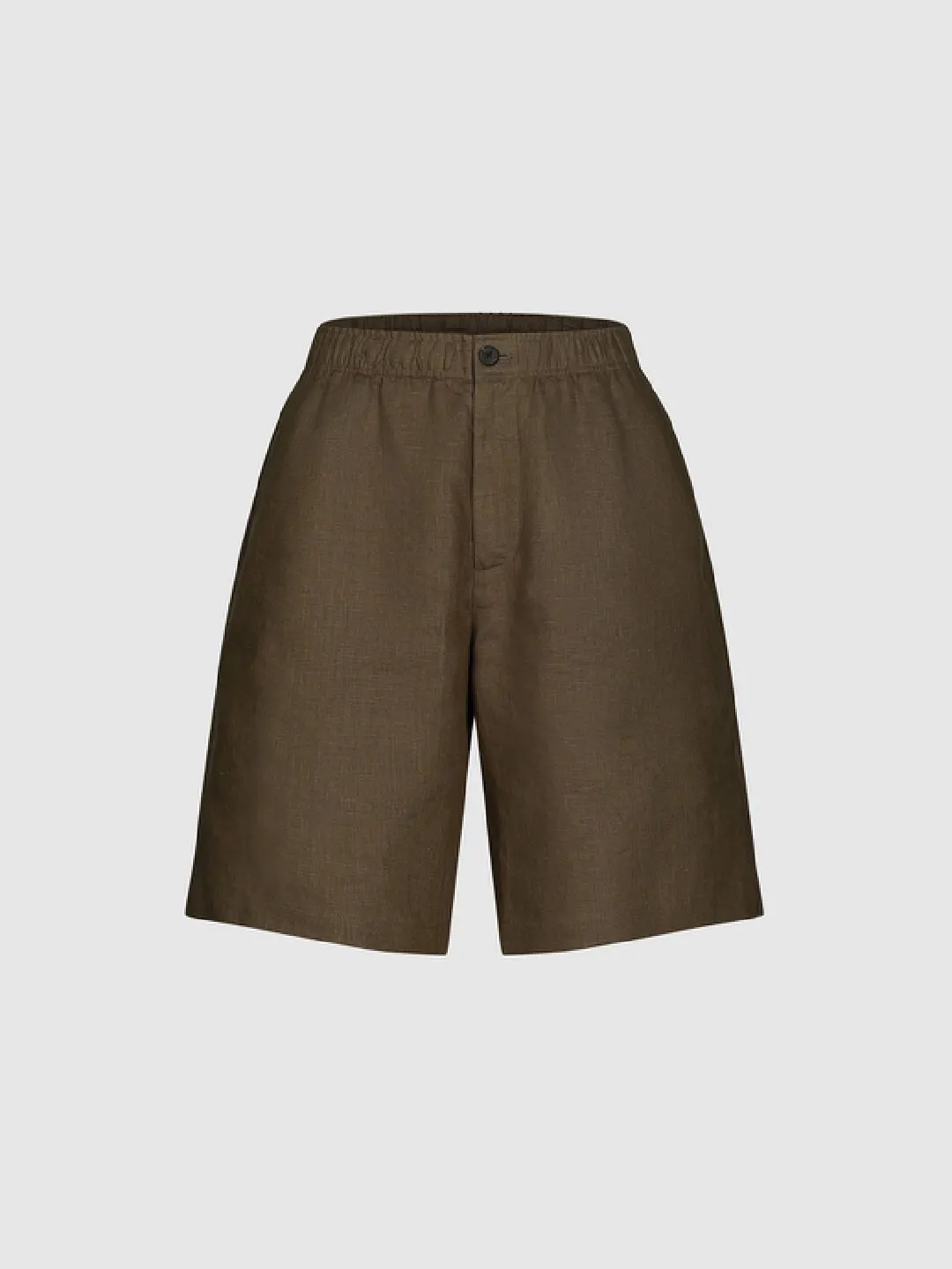 Шорты прямого кроя на резинке Urban Collection, Urban Revivo