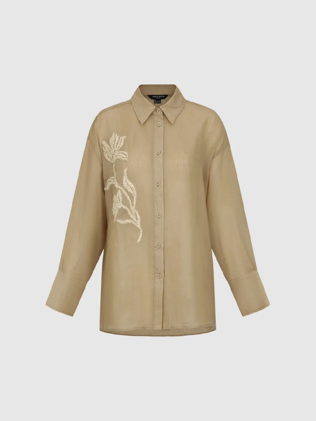 Рубашка с вышивкой UR Designer Series, Urban Revivo