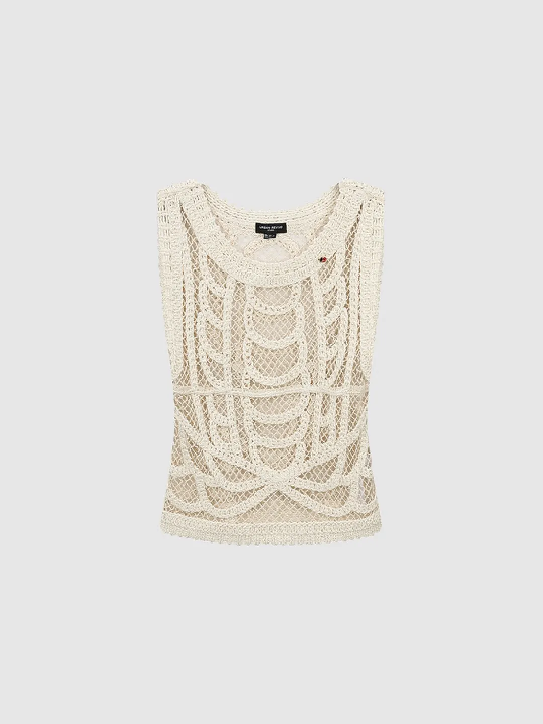 Свитер ажурный вязаный крючком UR Designer Series, Urban Revivo