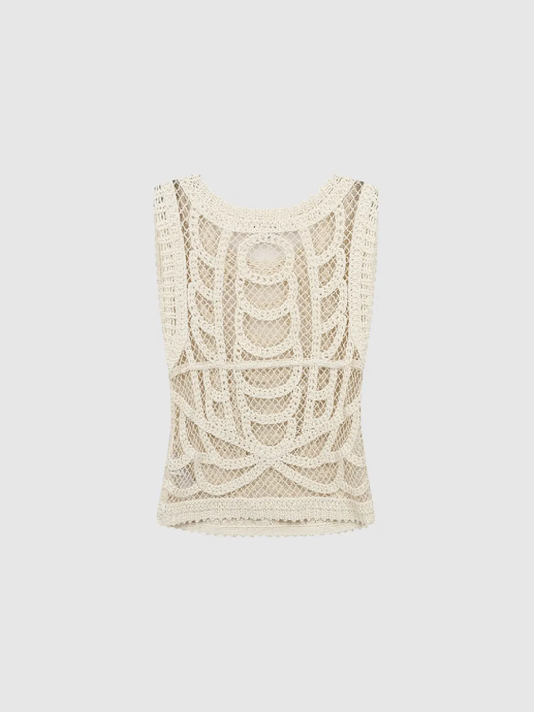 Свитер ажурный вязаный крючком UR Designer Series, Urban Revivo