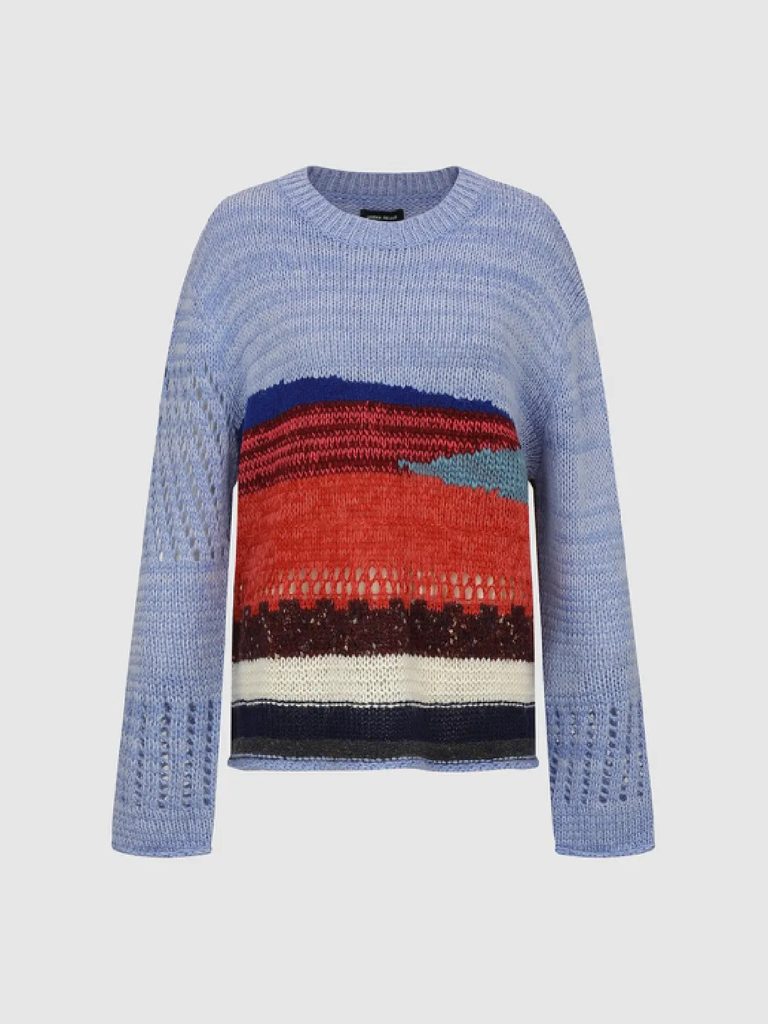 Свитер контрастный UR Designer Series, Urban Revivo