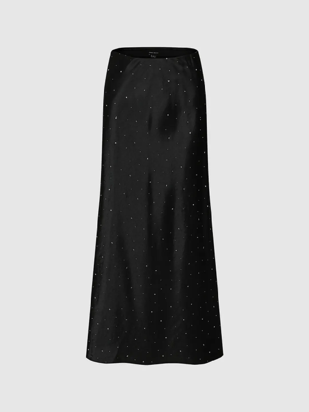 Юбка макси с высокой посадкой и стразами, Urban Revivo