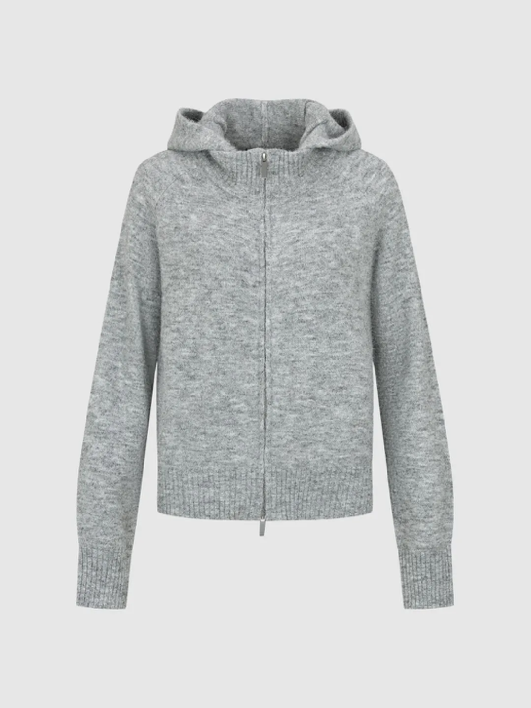 Кардиган с капюшоном и двумя молниями, Urban Revivo