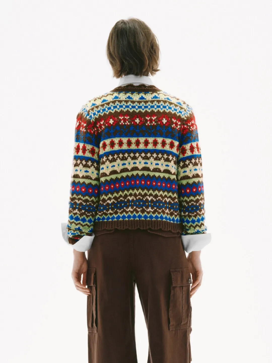 Кардиган с винтажным жаккардом Fair Isle, Urban Revivo