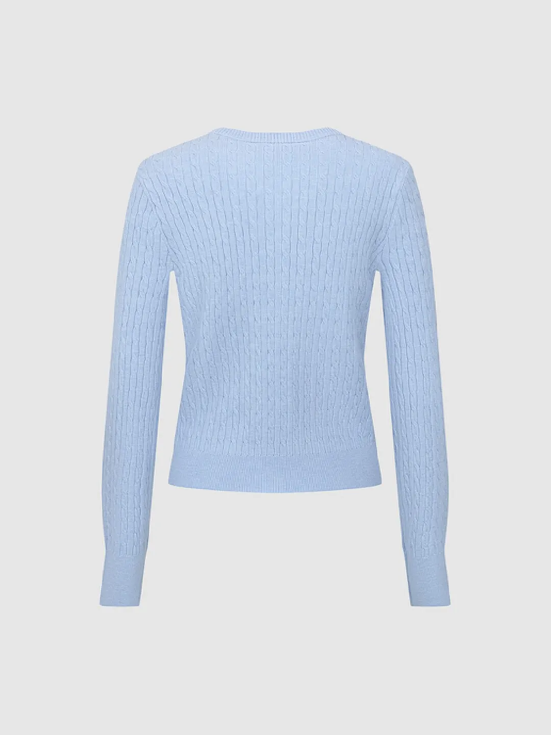 Кардиган с узором косы и бантиками, Urban Revivo
