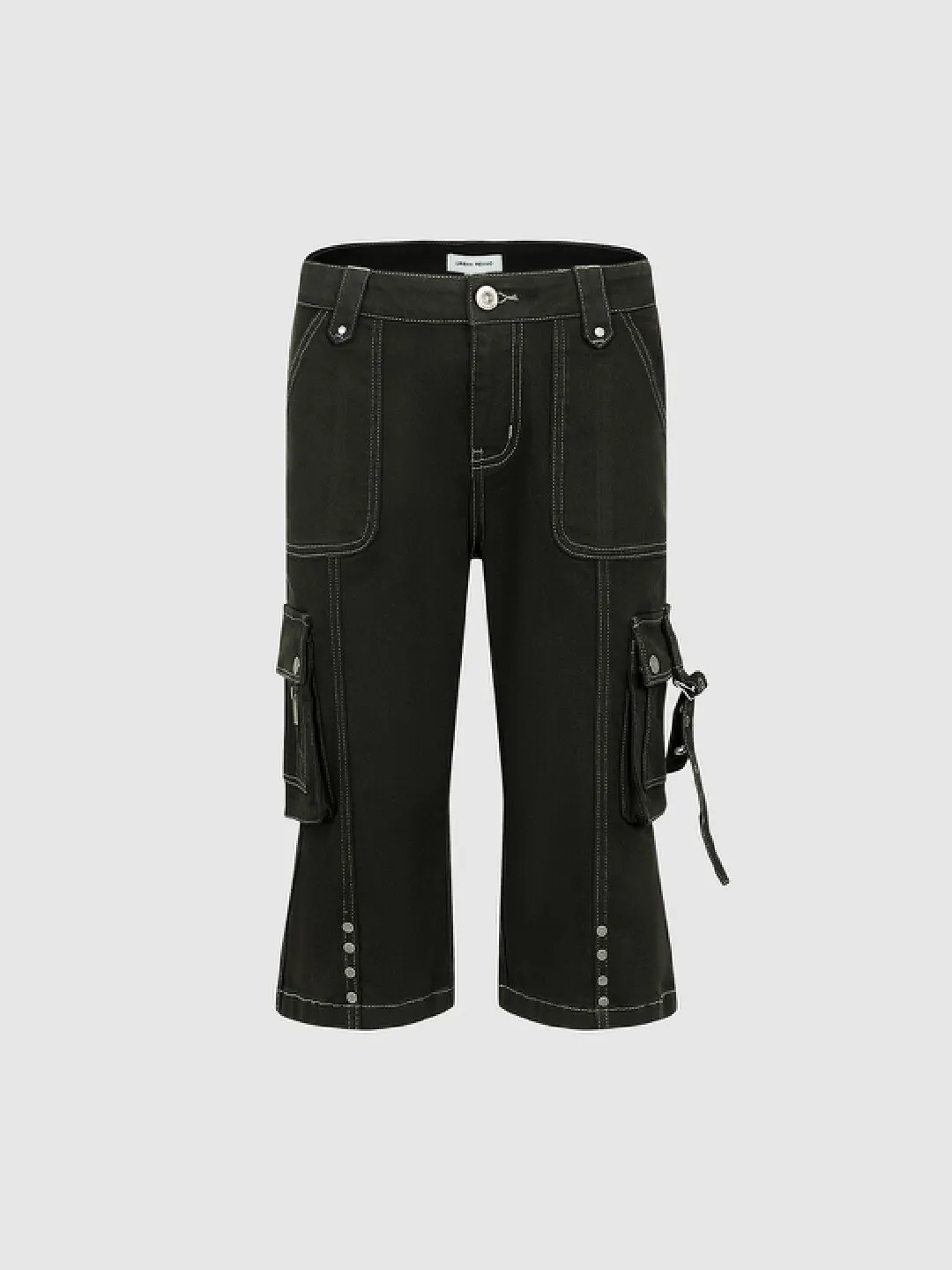 Джинсы укороченные из лиоцелла, Urban Revivo