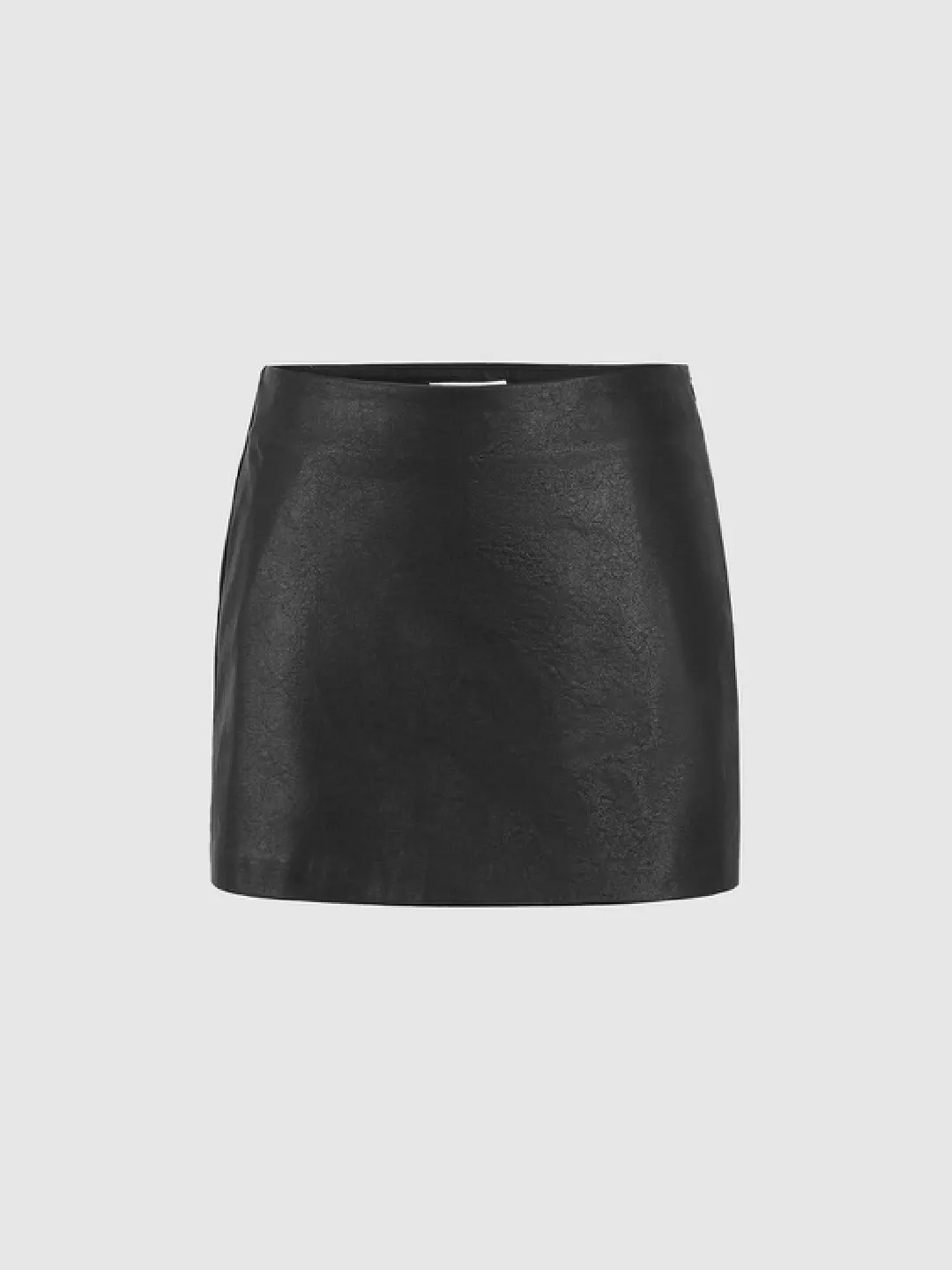 Мини-юбка из PU-кожи в винтажном стиле, Urban Revivo