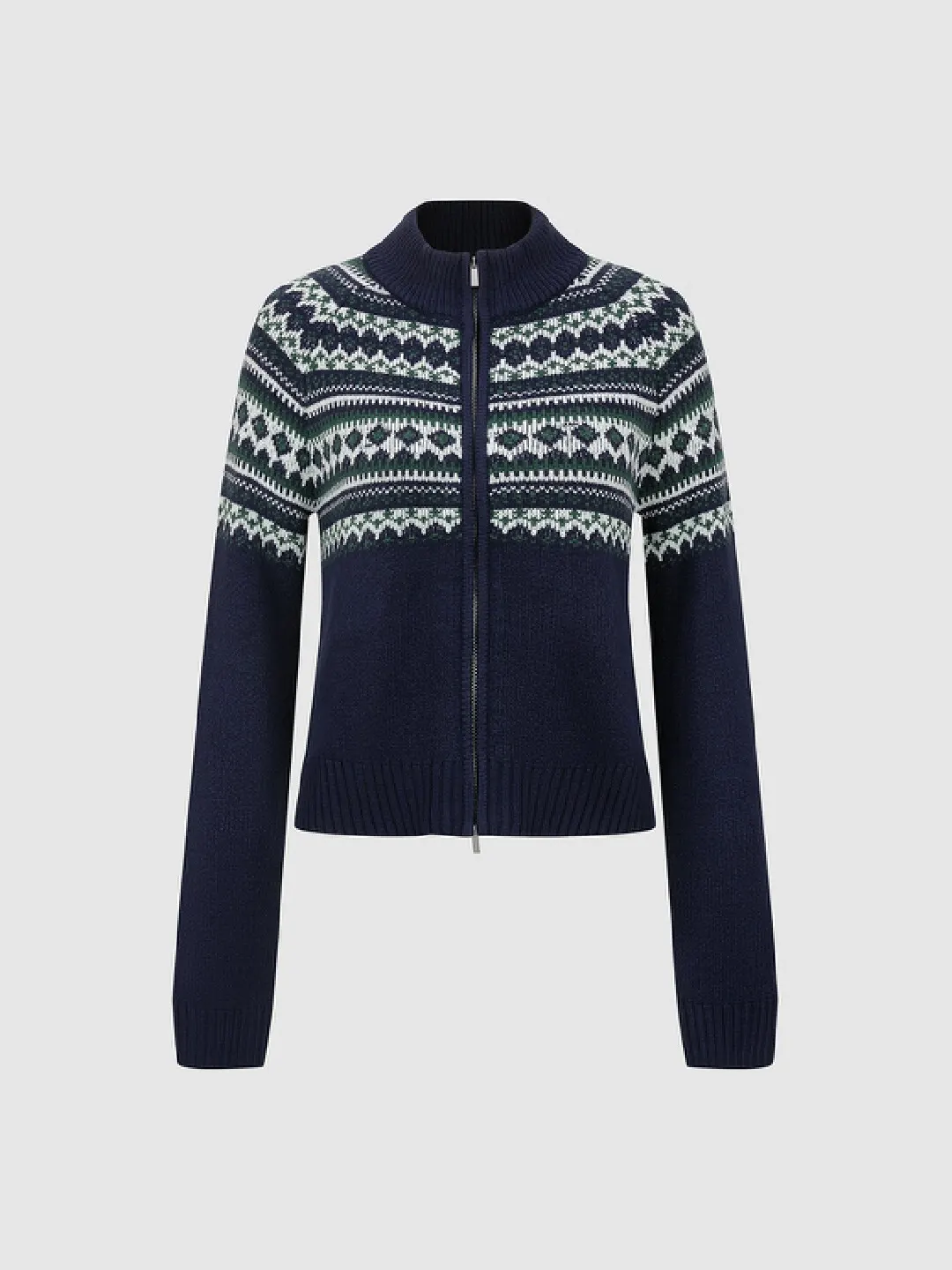 Кардиган с жаккардовым узором Fair Isle, Urban Revivo