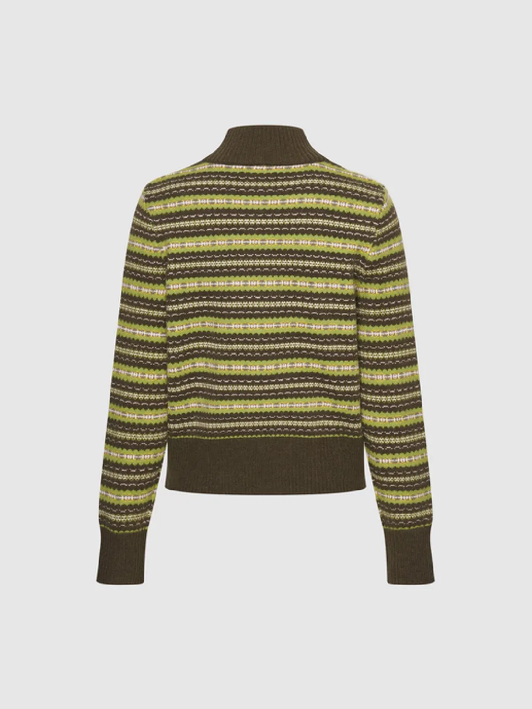Кардиган с жаккардовым узором Fair Isle в полоску, Urban Revivo