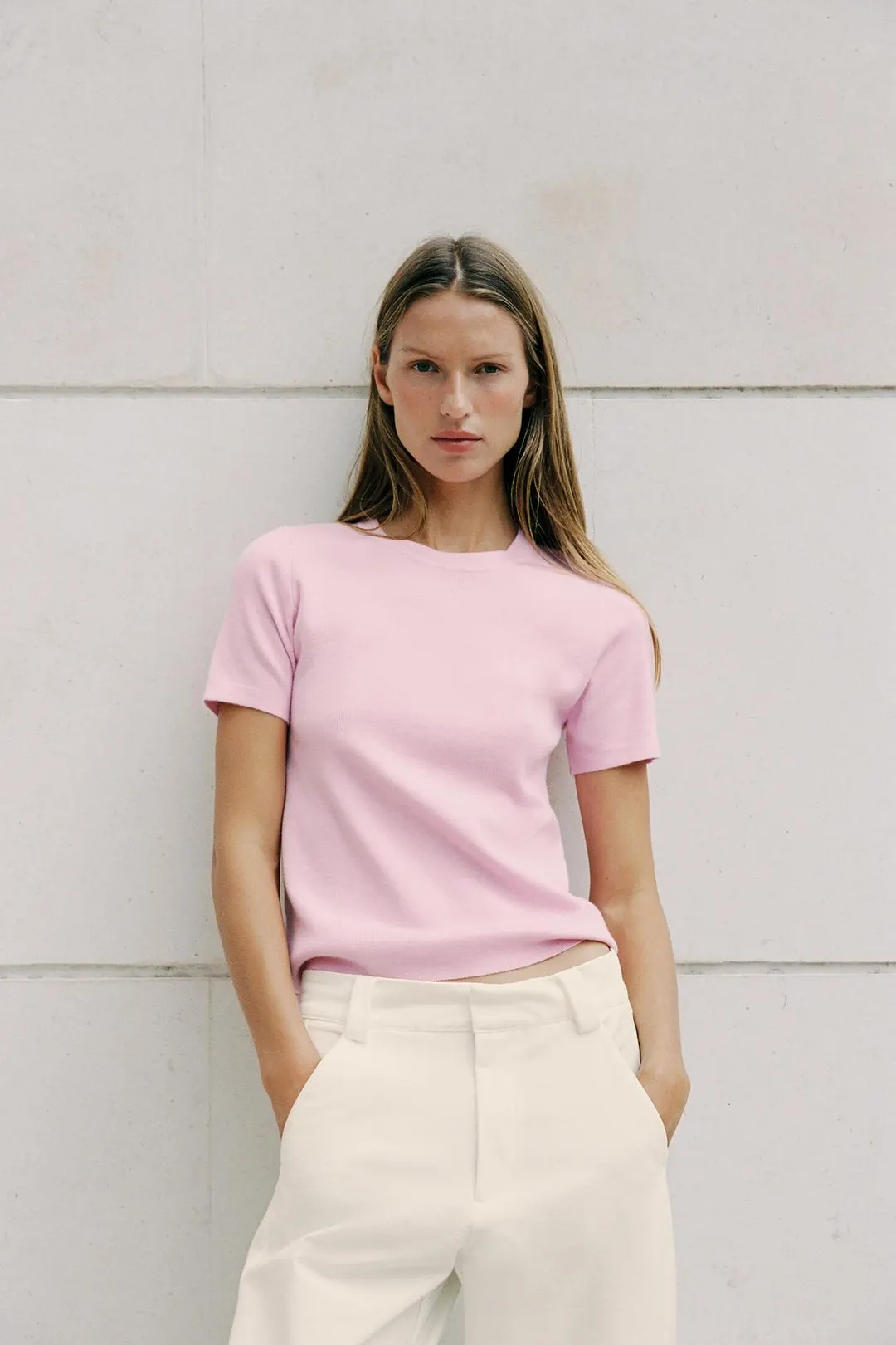 Топ вязаный мягкий, Zara