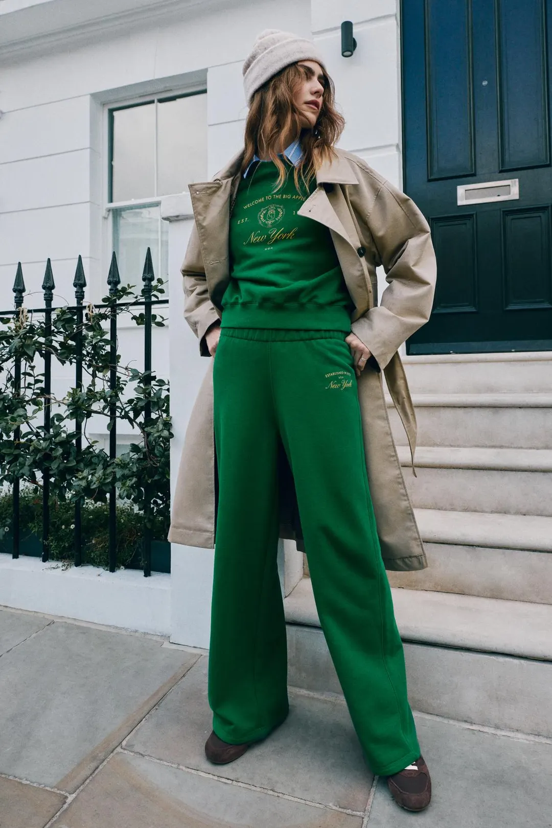 Флисовые брюки New York, Zara