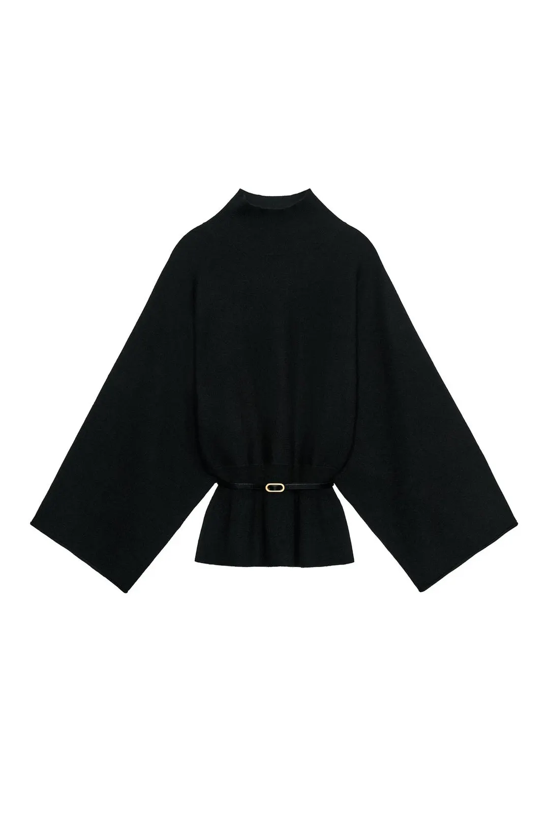 Джемпер вязаный с ремнем, Zara