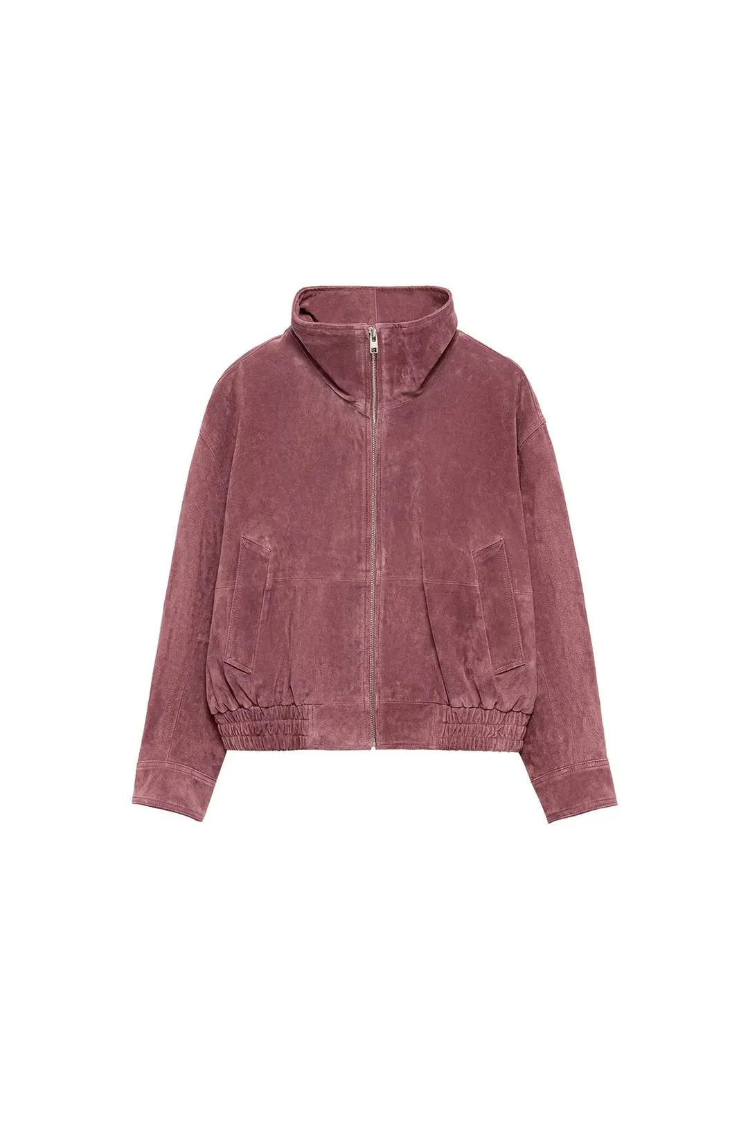 Бомбер из 100% кожи, Zara
