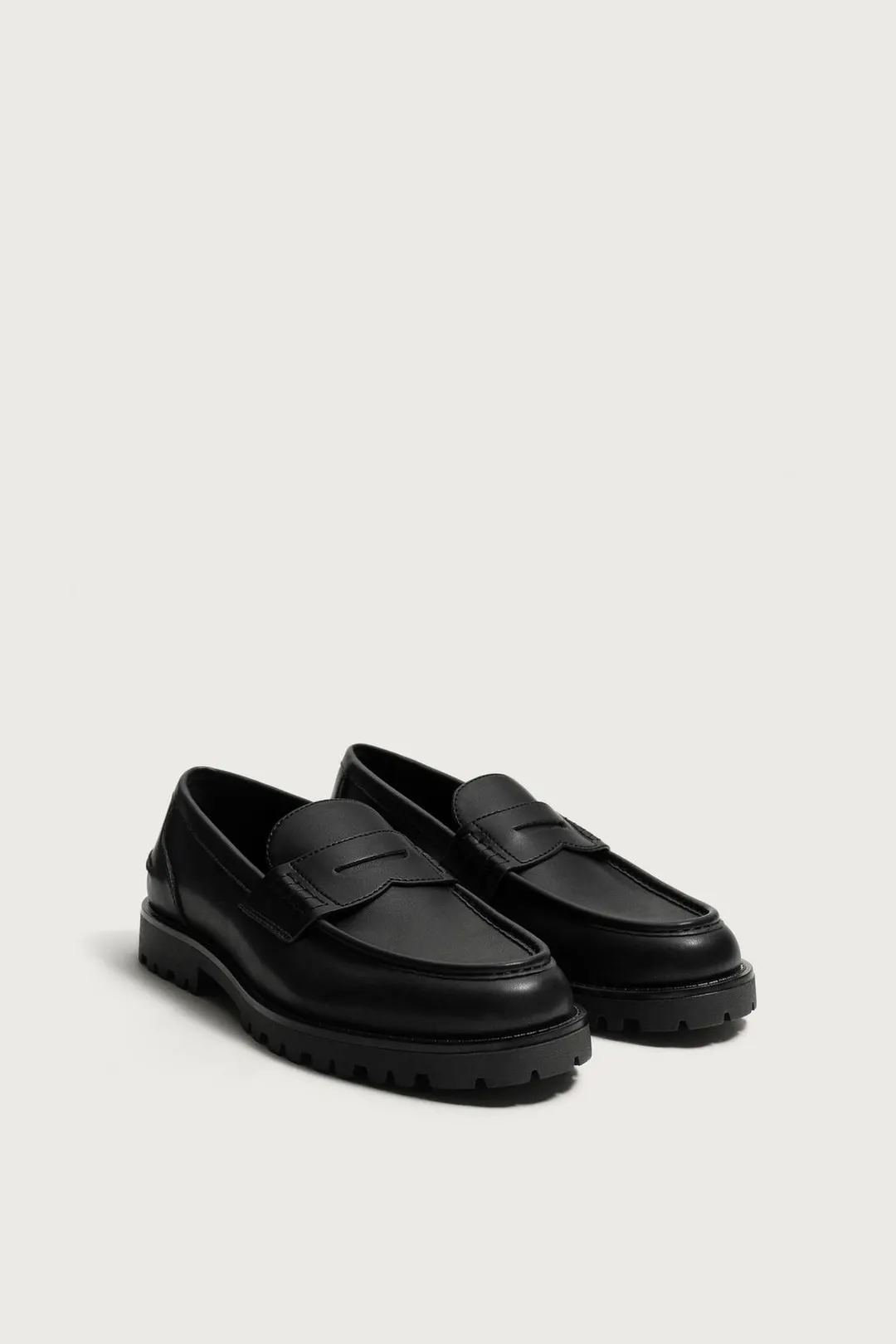 Пенни-лоферы на тракторной подошве, Zara