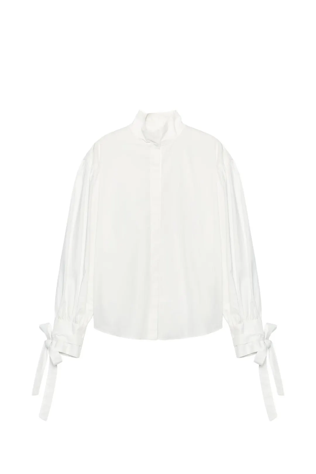 Рубашка из поплина с бантами, Zara