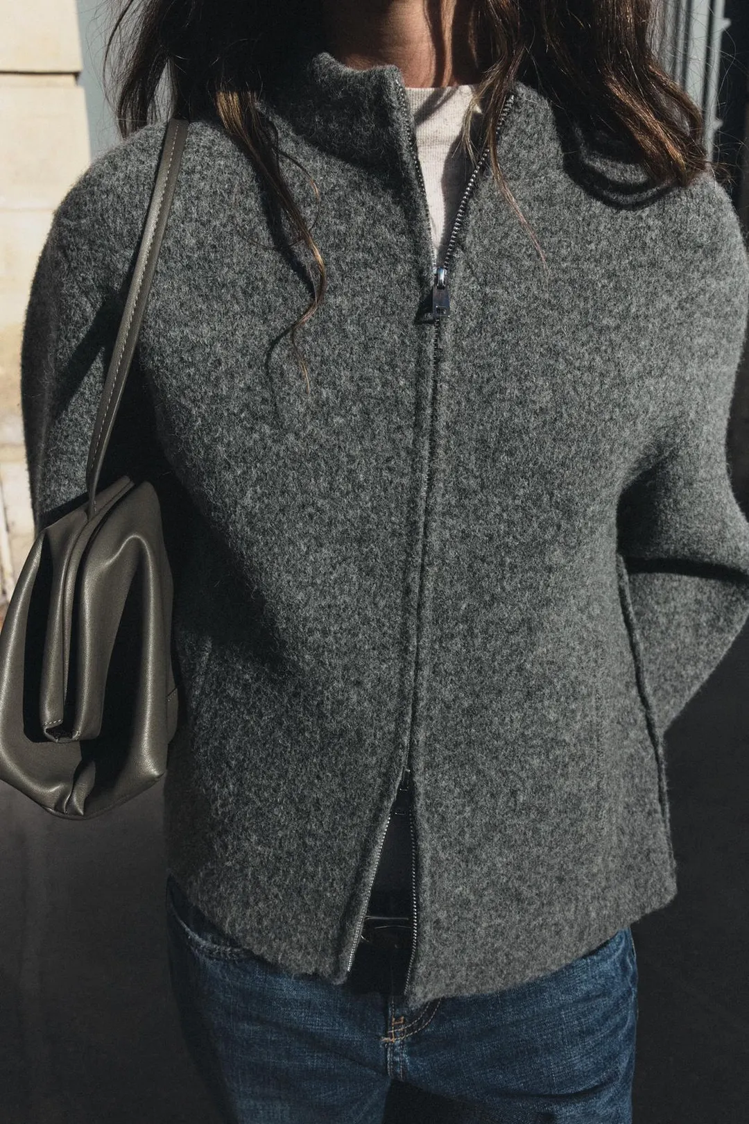 Кардиган с широкими рукавами, Zara