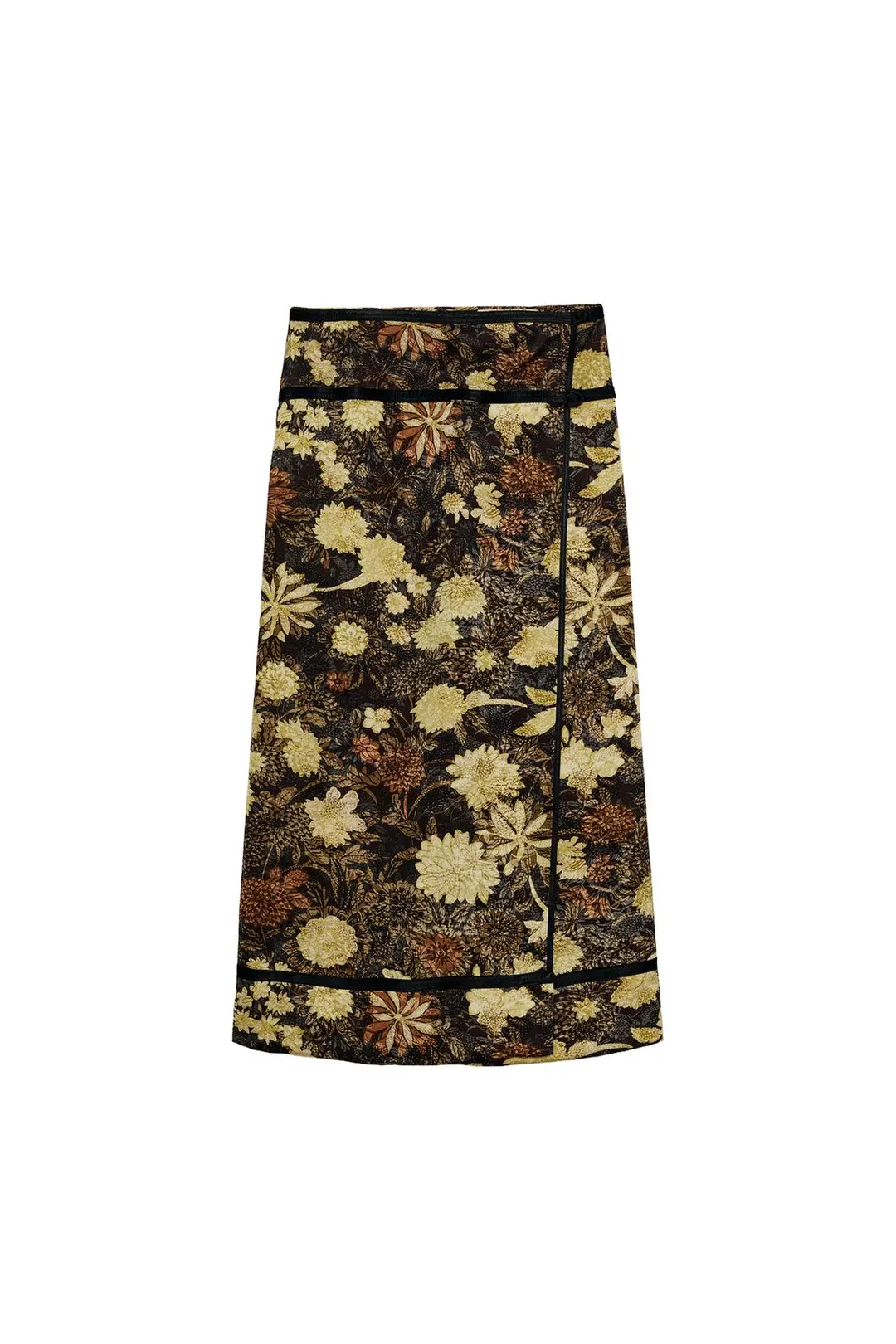 Юбка-парео с цветочным принтом ZW Collection, Zara