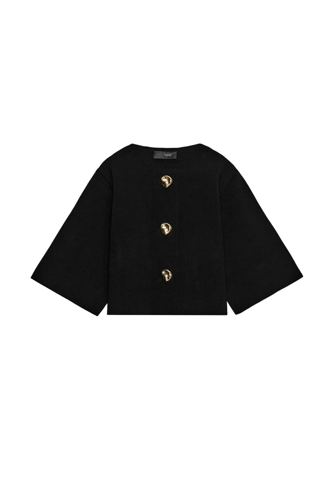 Укороченный вязаный кардиган, Zara