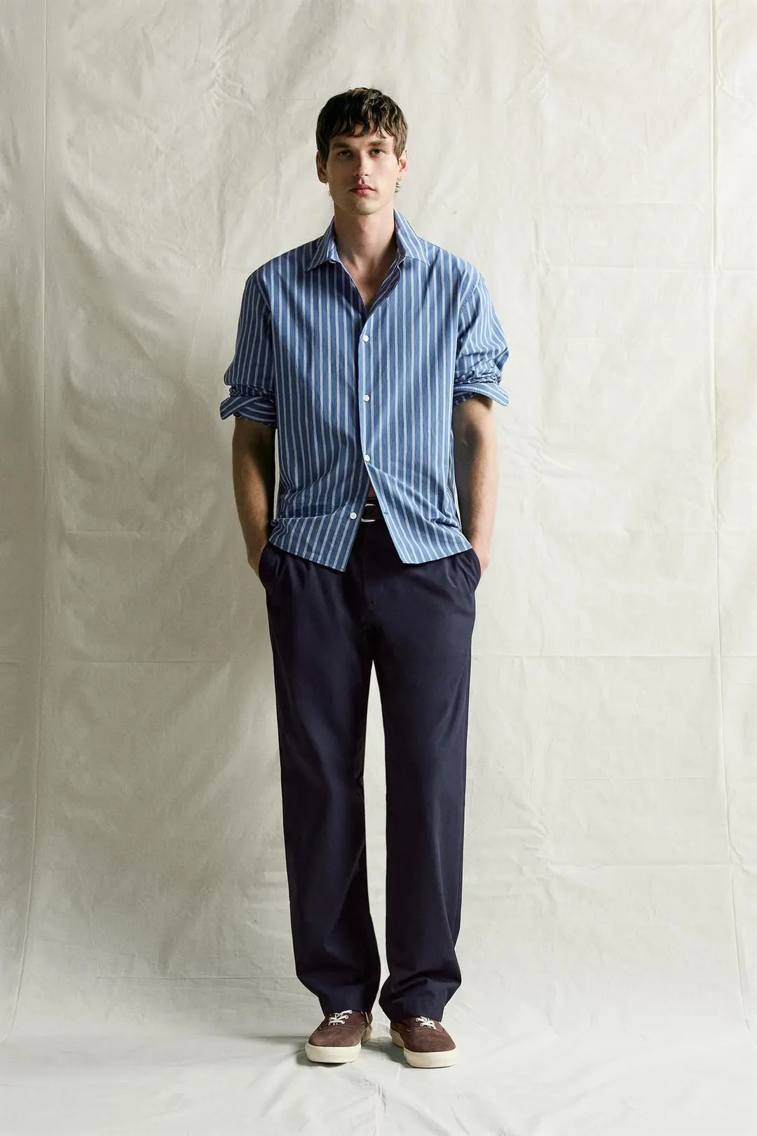 Брюки комфортные свободного кроя, Zara