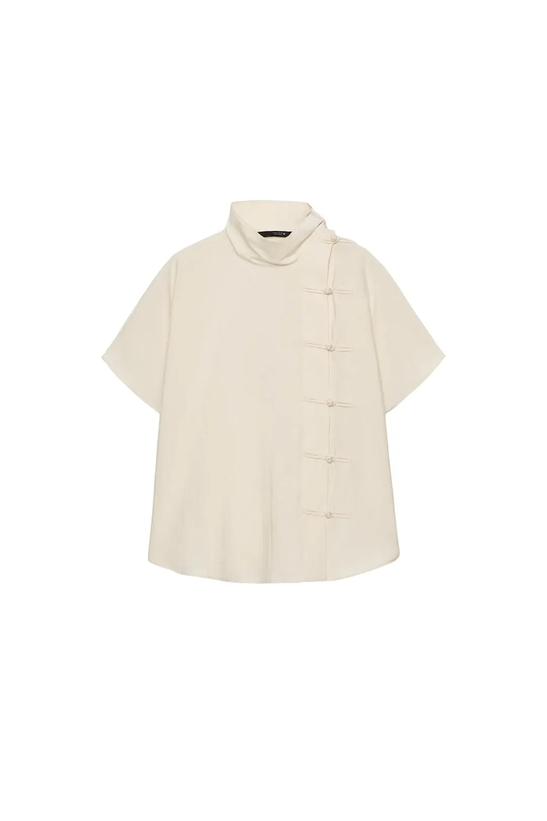 Блузка ZW COLLECTION с застежкой на узелки, Zara