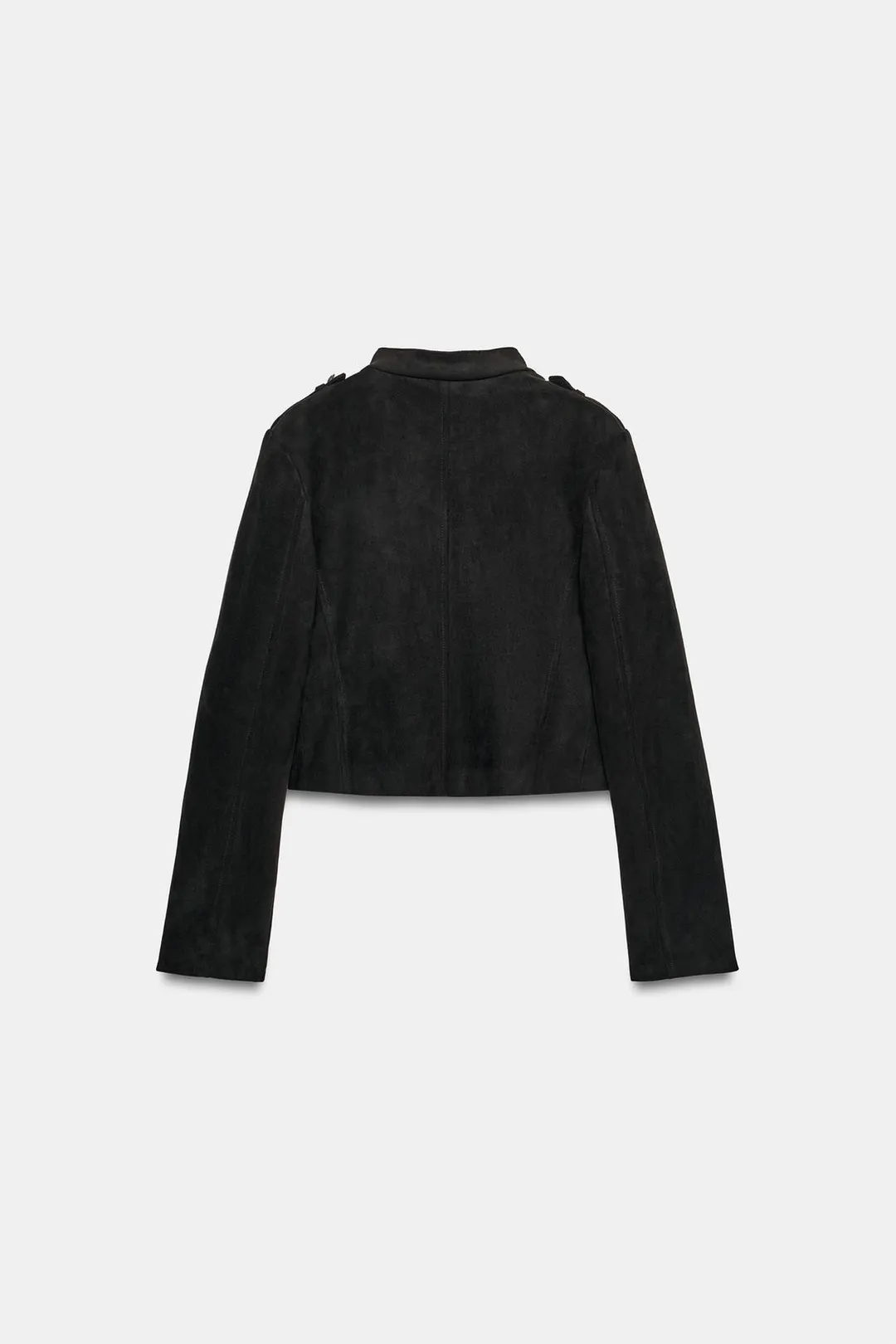 Куртка под замшу на пуговицах, Zara