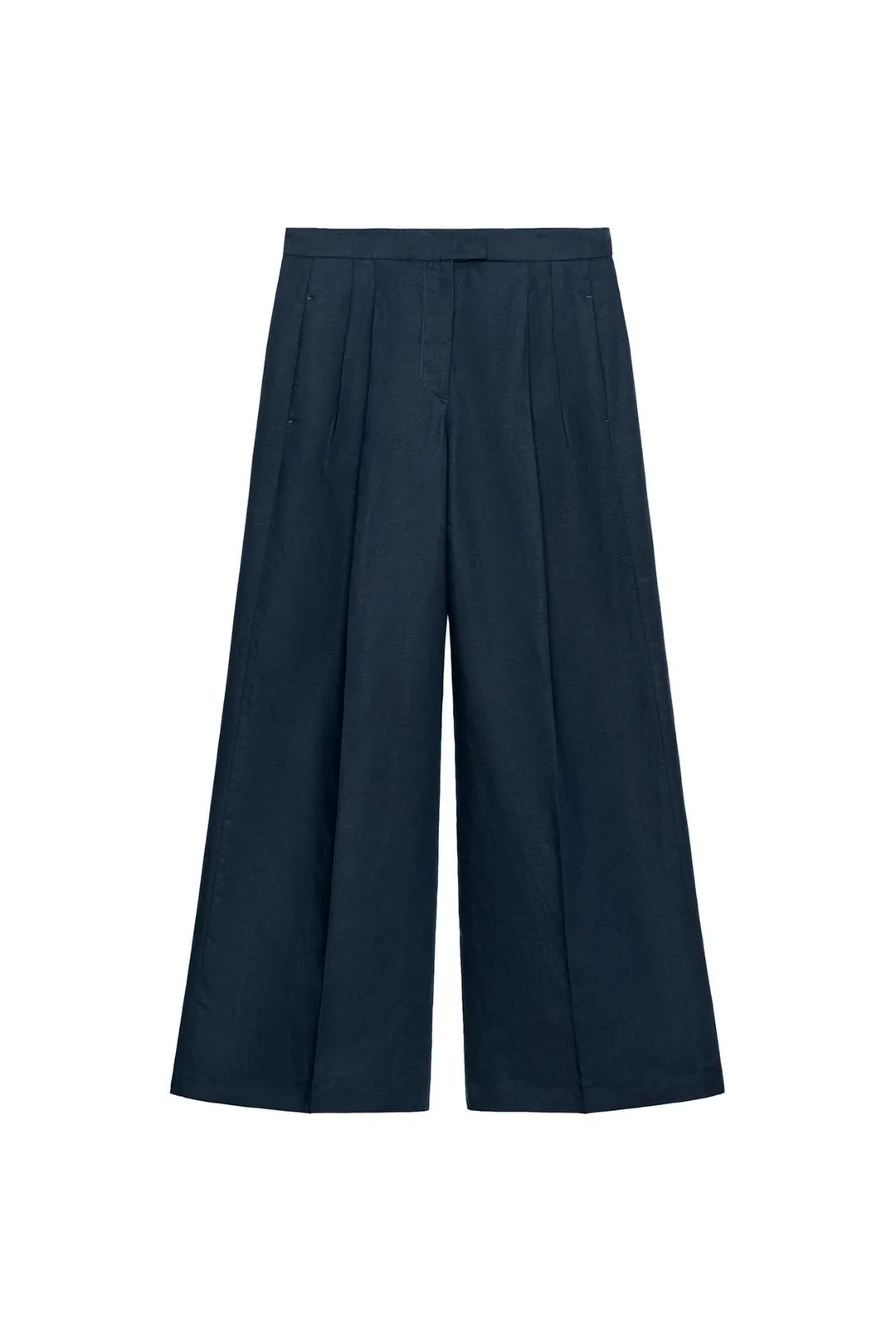 Брюки ZW Collection прямого кроя с вытачками, Zara