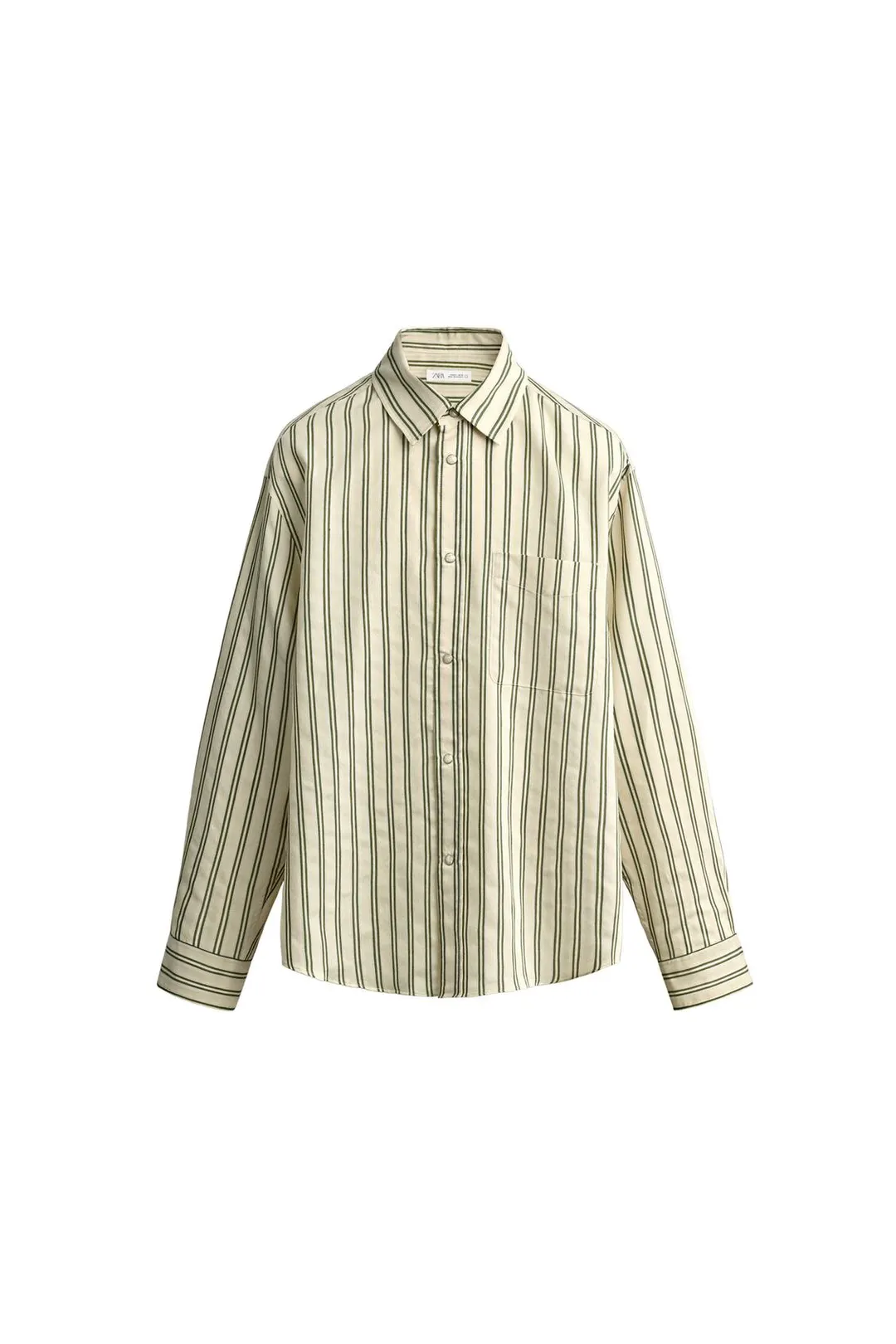 Струящаяся рубашка в полоску, Zara