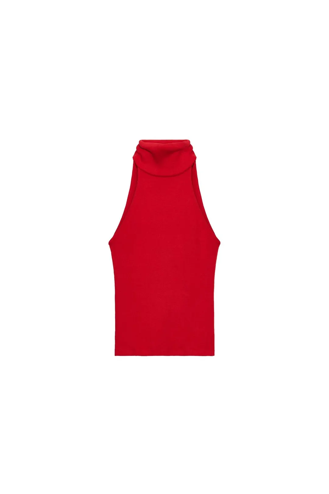 Топ с высоким воротником, Zara