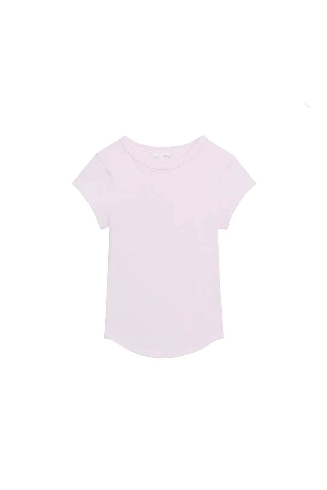 Футболка в рубчик с короткими рукавами, Zara