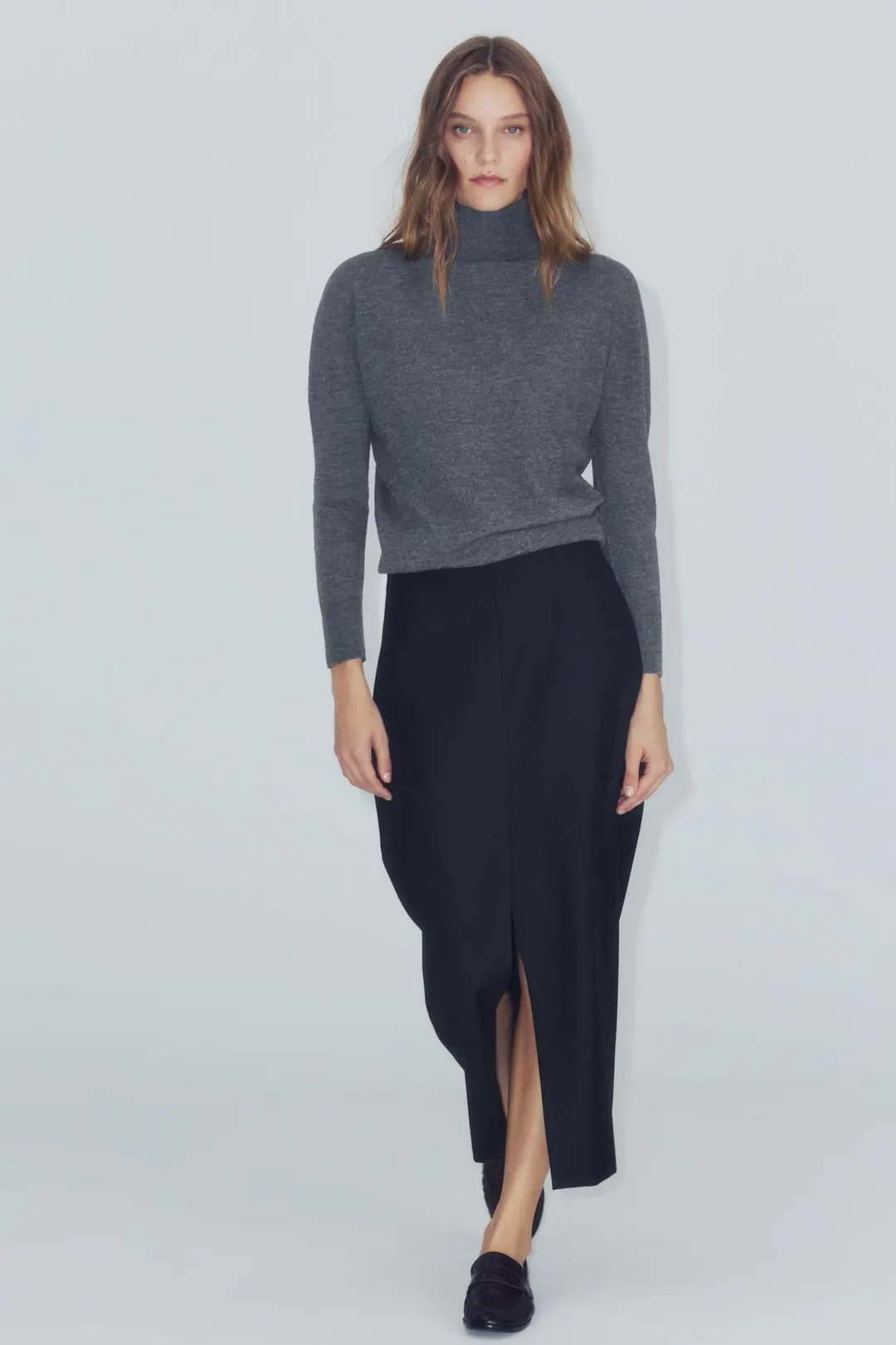 Кожаные лоферы, Zara