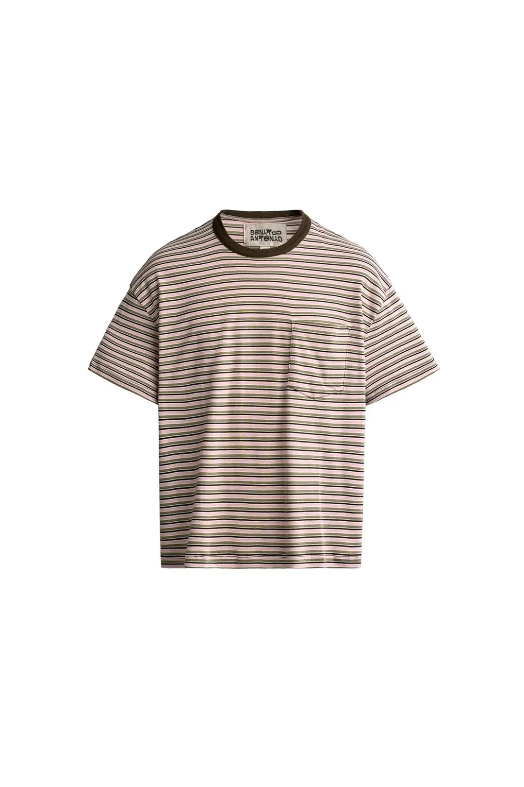 Футболка укороченного кроя в полоску, Zara