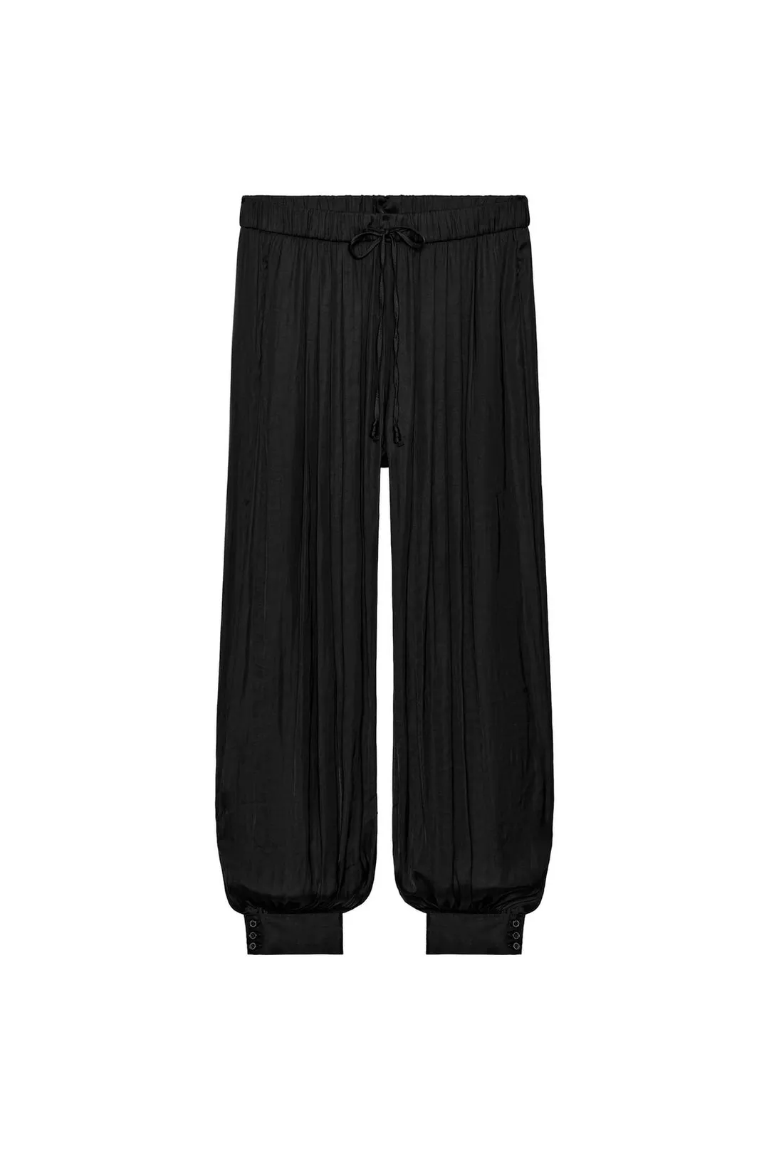 Брюки-саруэл из сатина ZW Collection, Zara