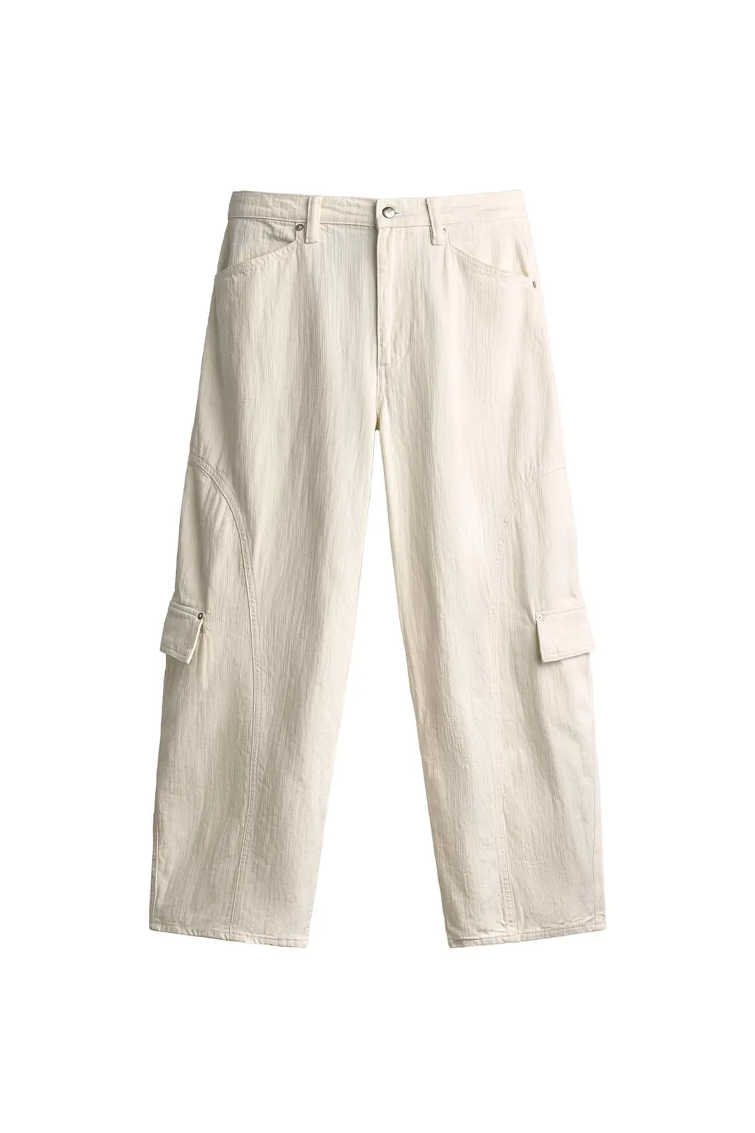 Джинсы карго баллонного кроя, Zara