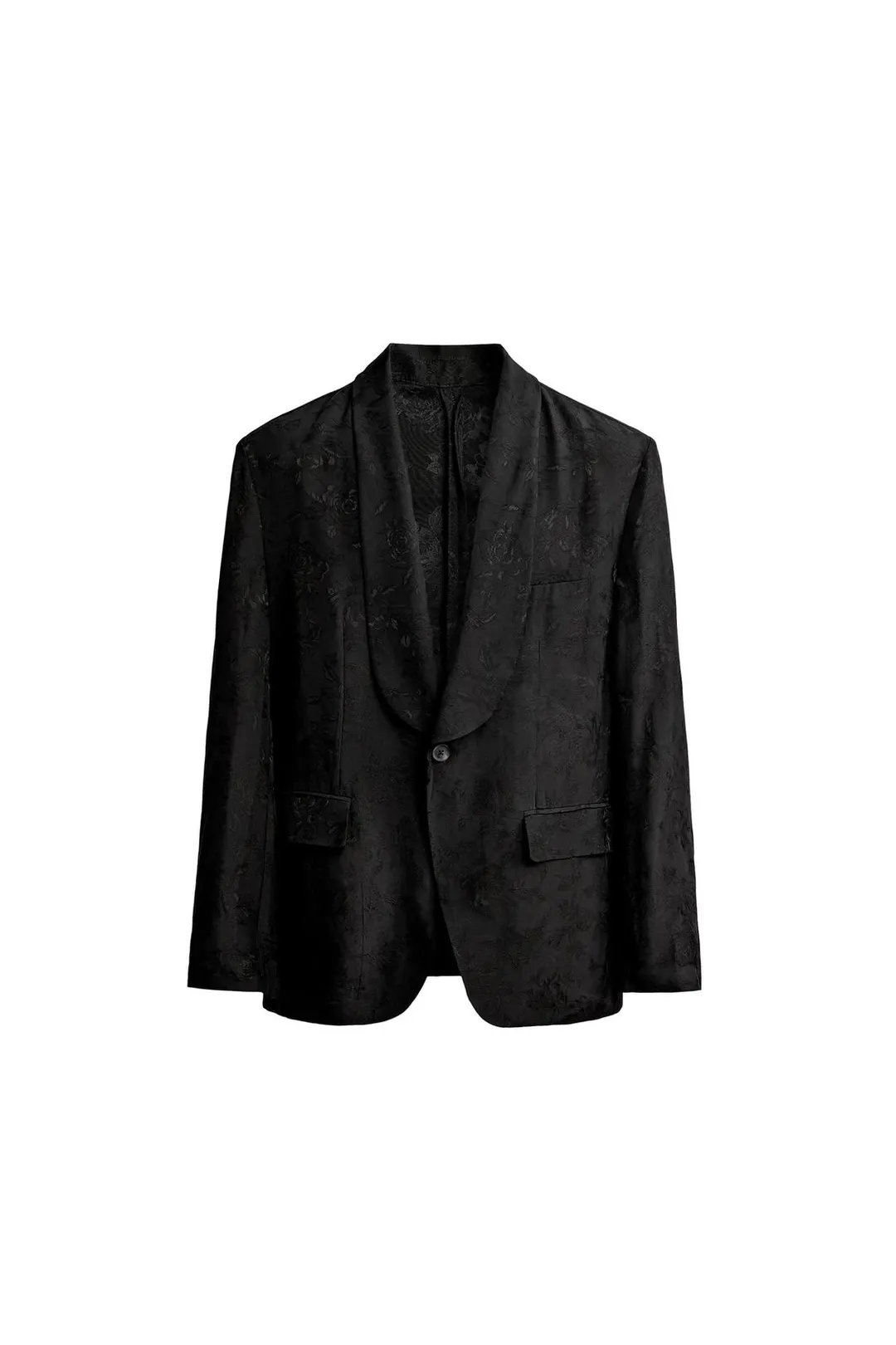 Струящийся жакет из жаккарда с цветочным узором, Zara