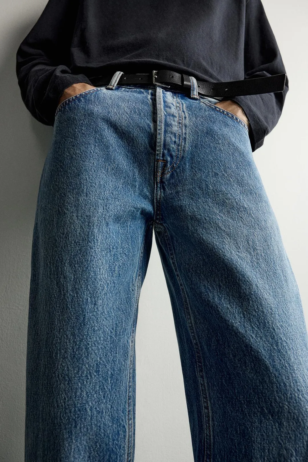 Джинсы прямого кроя, Zara
